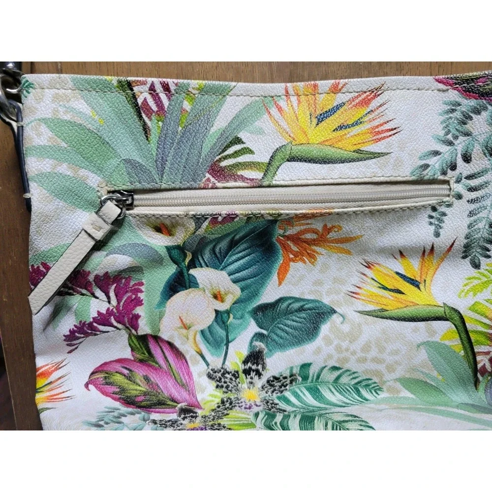 Women's Dana Buchman Tropical Floral Print Shoulder Purse‎